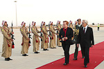 Virallinen vierailu Jordaniaan 9.-11.10.2010. Copyright © Tasavallan presidentin kanslia